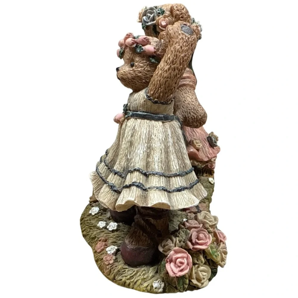 Vintage Young’s Berry Hill Bears Spring Encore 1997 Dancing Bears Figurine